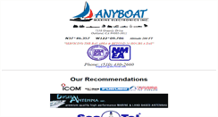 Desktop Screenshot of anyboat.net